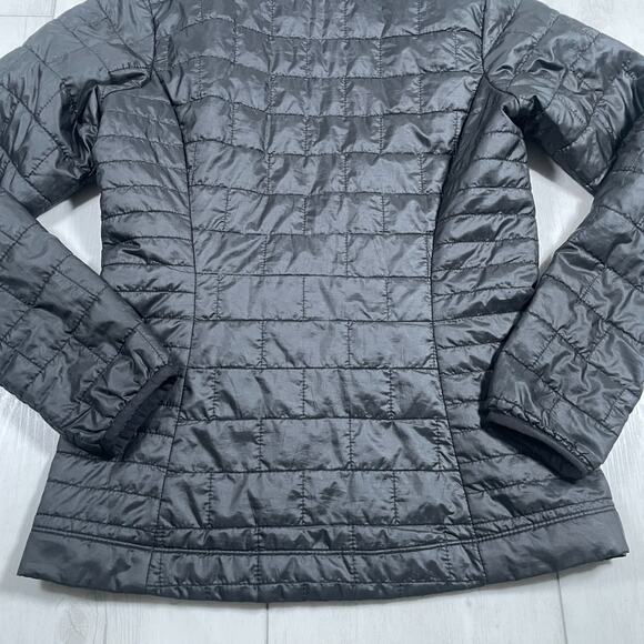 Women’s Patagonia Nano Puff Hoody Full Zip Insulated Puffer Jacket Black Size XS - Picture 10 of 14